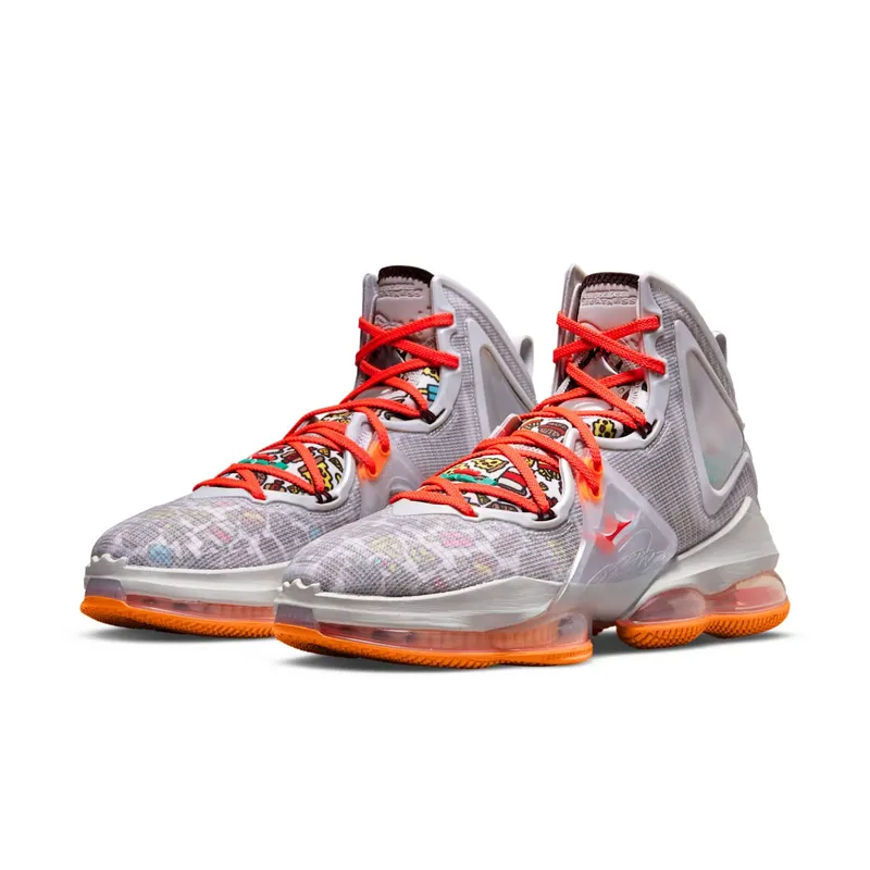 LeBron 19 Basketball Grey (DC9339-001)