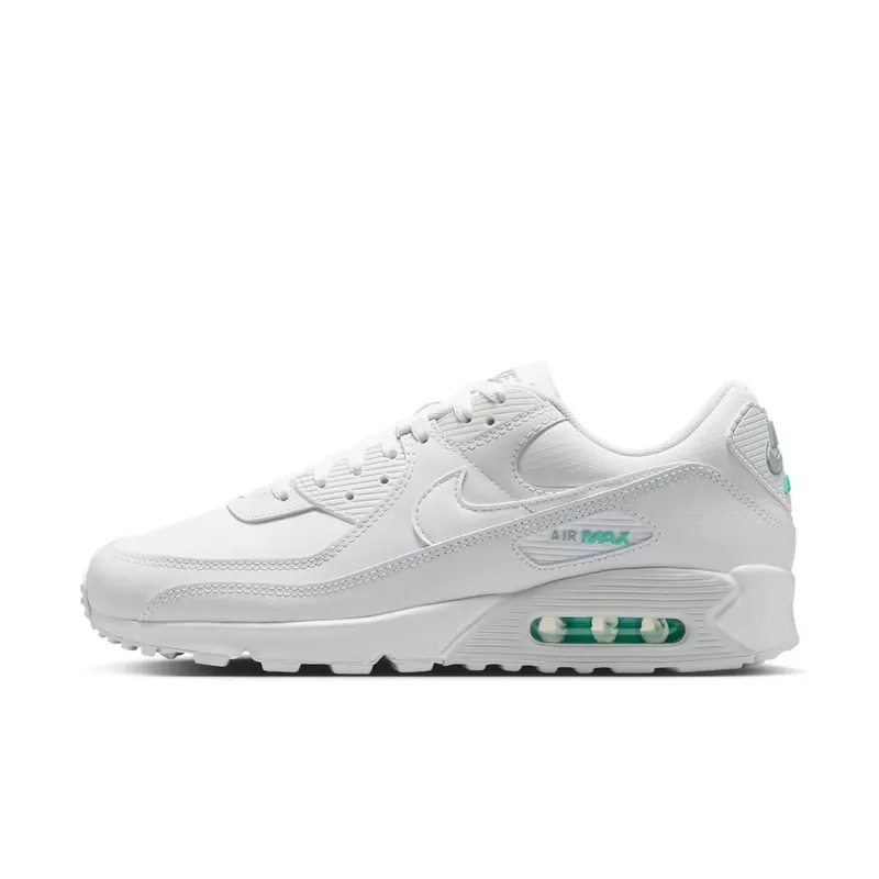 Nike Air Max 90 “White Hyper Turquoise” (IB7680-101)