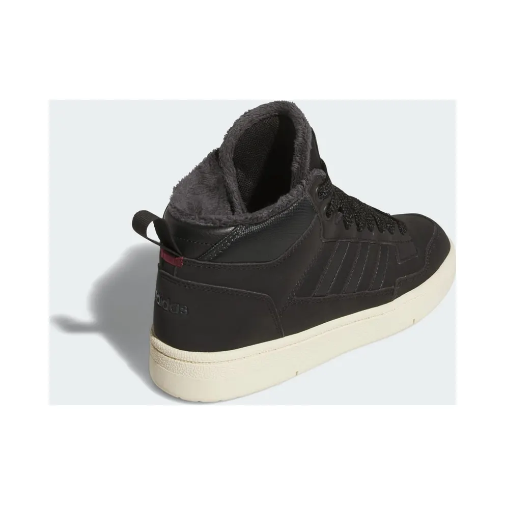 Adidas Rapid Court Mid Winterized Core Black / Carbon / Cream White (JR1027)