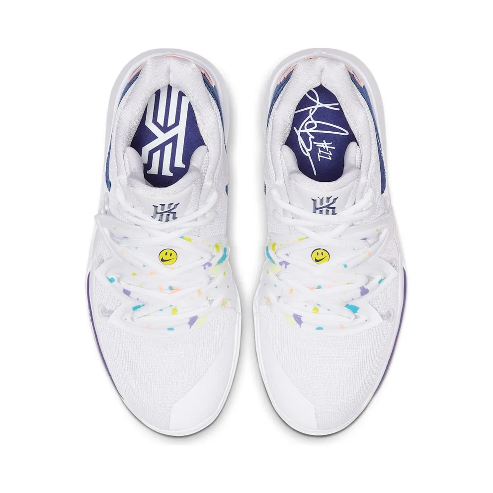 Nike Kyrie 5 White Denim (GS) White/Deep Royal Blue-Glacier Blue (AQ2456-101)