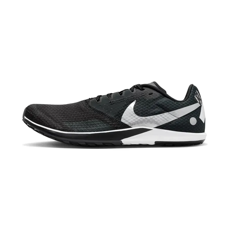 Nike Zoom Rival Waffle 6 “Black / Dark Smoke Grey / White / Metallic Silver” (DX7998-001)