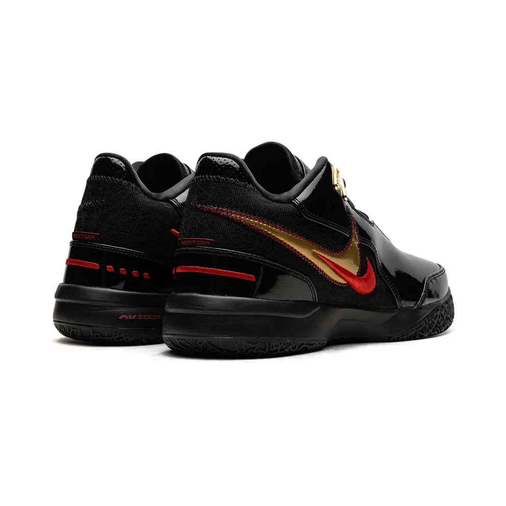 Nike Zoom LeBron NXXT Gen AMPD “Black University Red Gold” (FJ1567-001)
