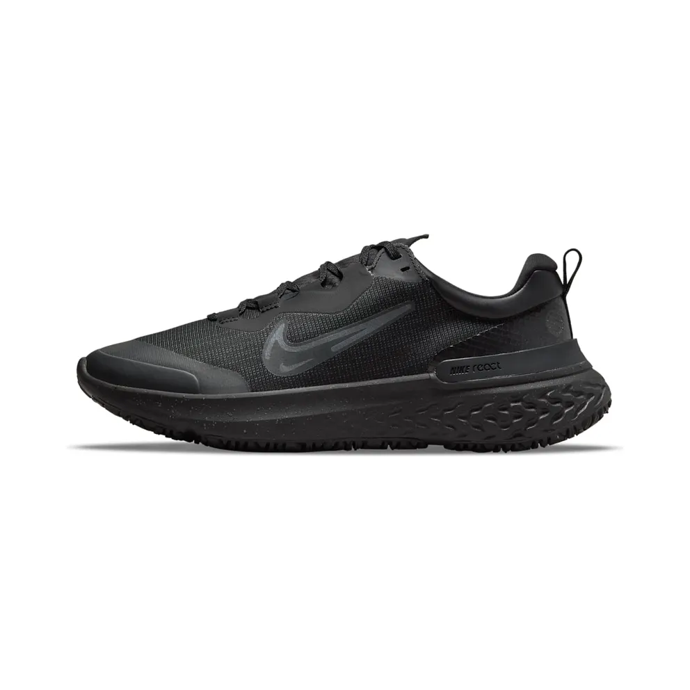 Nike React Miler 2 Shield wetterfester Straßenlaufschuh für Schwarz (DC4064-002)