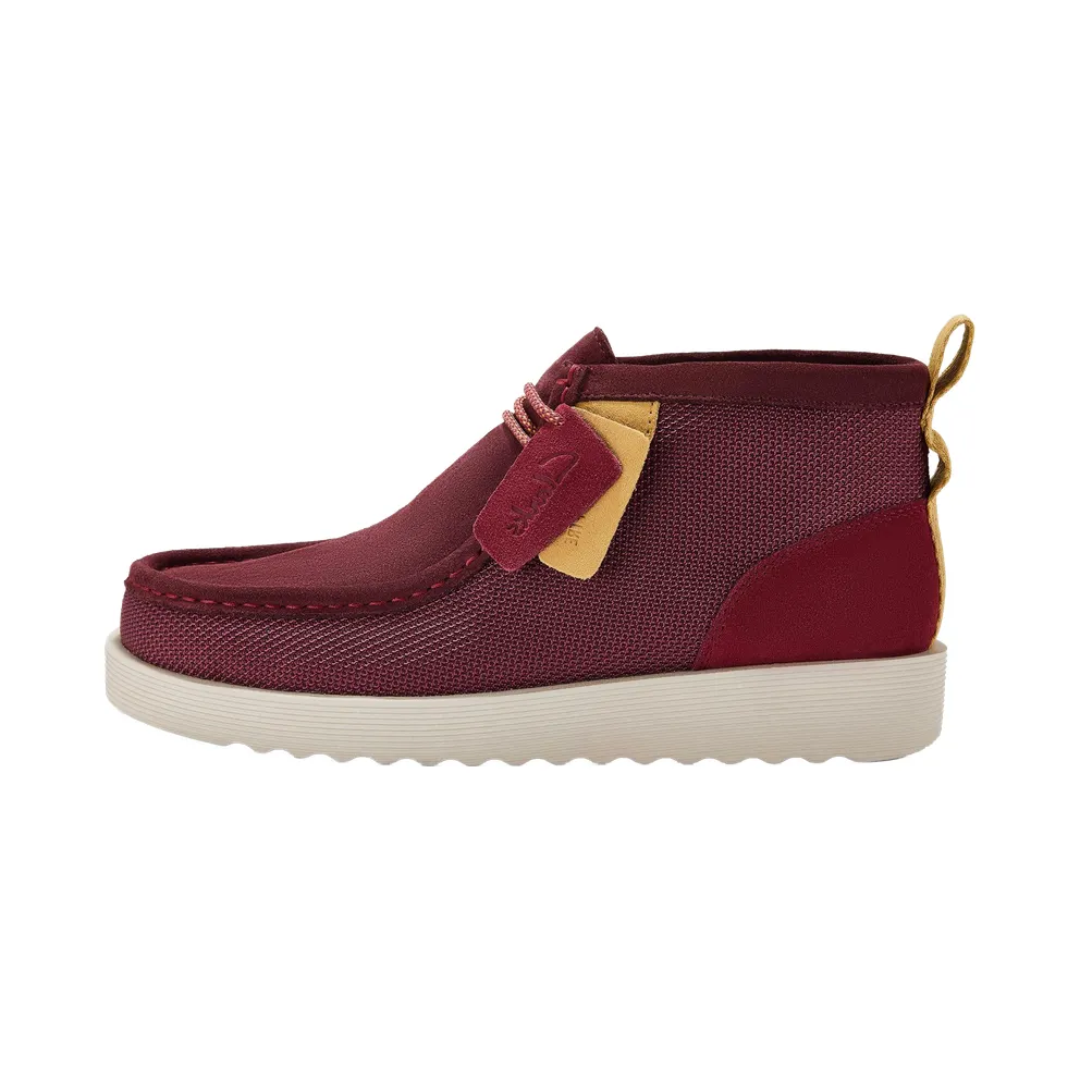 Clarks Wallabee FTR2 Boot “Burgundy Combi” (26183453)