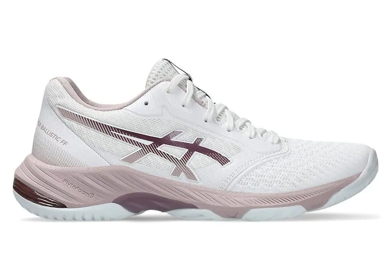 ASICS Netburner Ballistic FF 3 White Watershed Rose (1052A069-108)