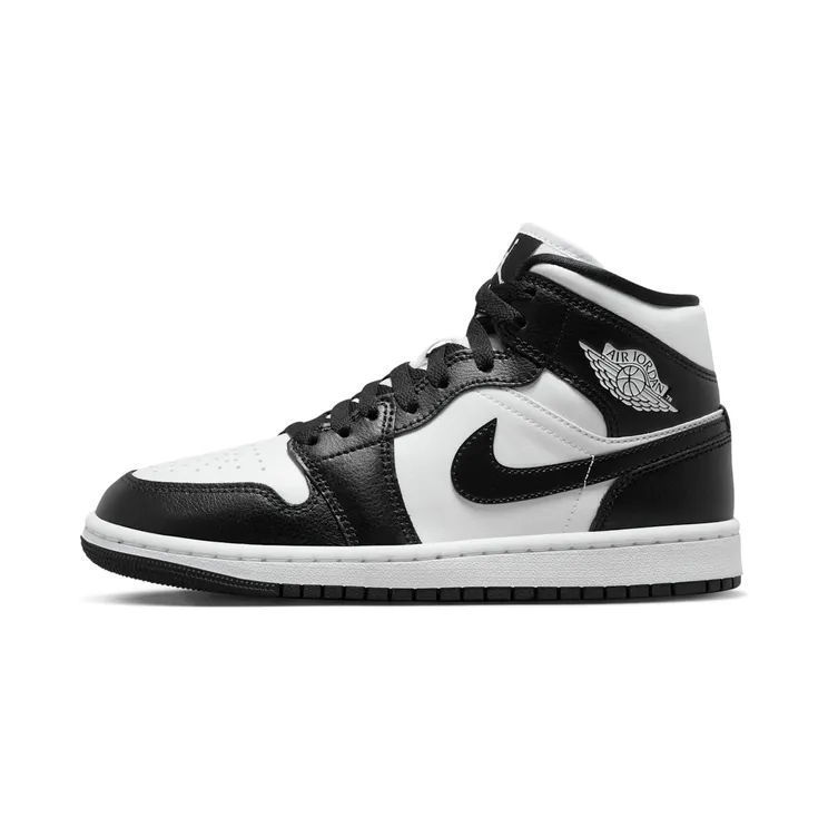 Nike Air Jordan 1 Mid Panda Black White (W) “White / Black” (DV0991-101)