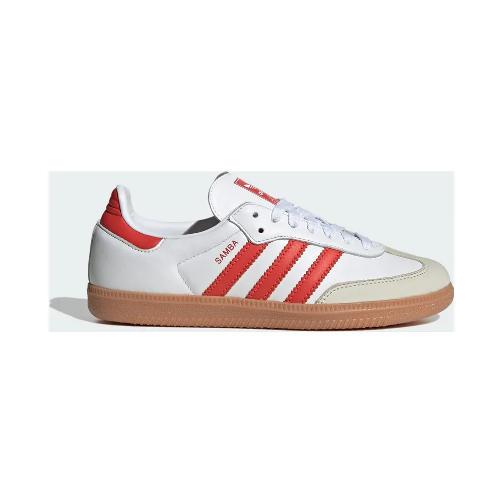 adidas Samba OG Schuh Cloud White / Solar Red / Off White (IF6513)