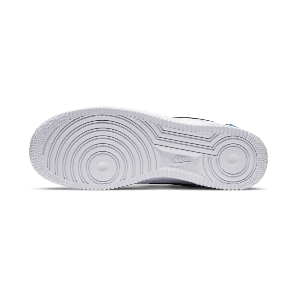 Nike Air Force 1 Low Worldwide White Blue Fury Black White/Blue Fury-Black (CK7648-100)