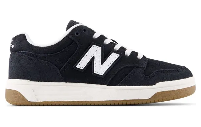 New Balance B480 Lace White Black (PS) (PSB480SB)