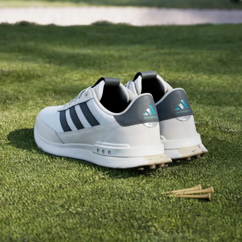 adidas S2G 24 Leather Spikeless Golf Cloud White Carbon Chalk White (JI4171)