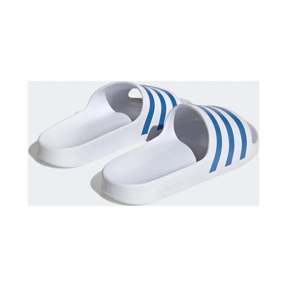 Adidas Adilette Aqua Slides Cloud White / Blue Fusion Met. / Cloud White (HP6295)
