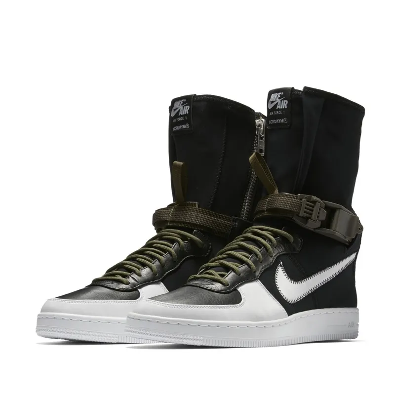 Nike x Acronym Air Force 1 Downtown Black White (649941-001)