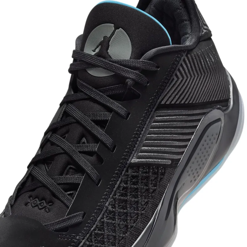Jordan 38 Low Black Gamma Blue (Translucent Sole) (FD2326-004)