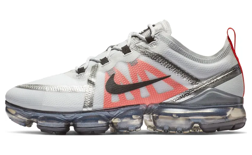 Nike Air VaporMax 2019 Pure Platinum Team Orange