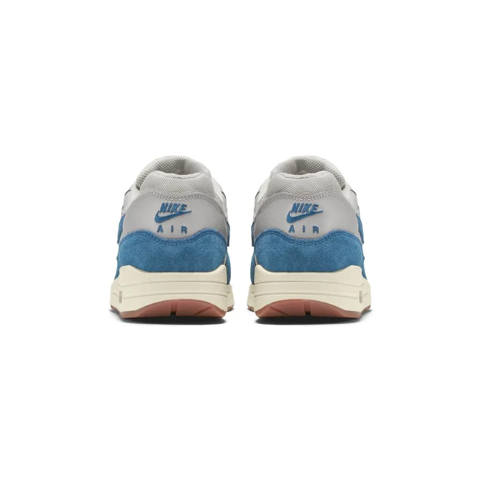 Nike Air Max 1 Essential Light Bone (W) Light Bone/Brigade Blue-Sail-Gum Medium Brown (599820-019)