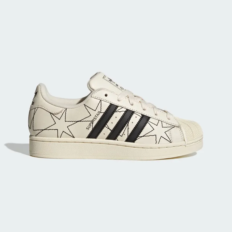 Adidas SUPERSTAR II Shoes Cream White / Core Black / Cream White (IH4123)