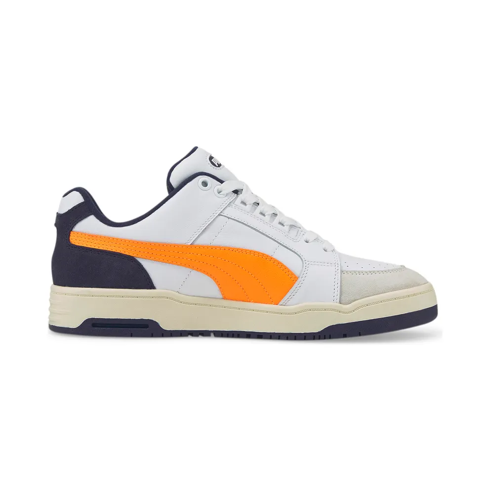 PUMA Slipstream Lo Retro White/Vibrant Orange (384692-03)