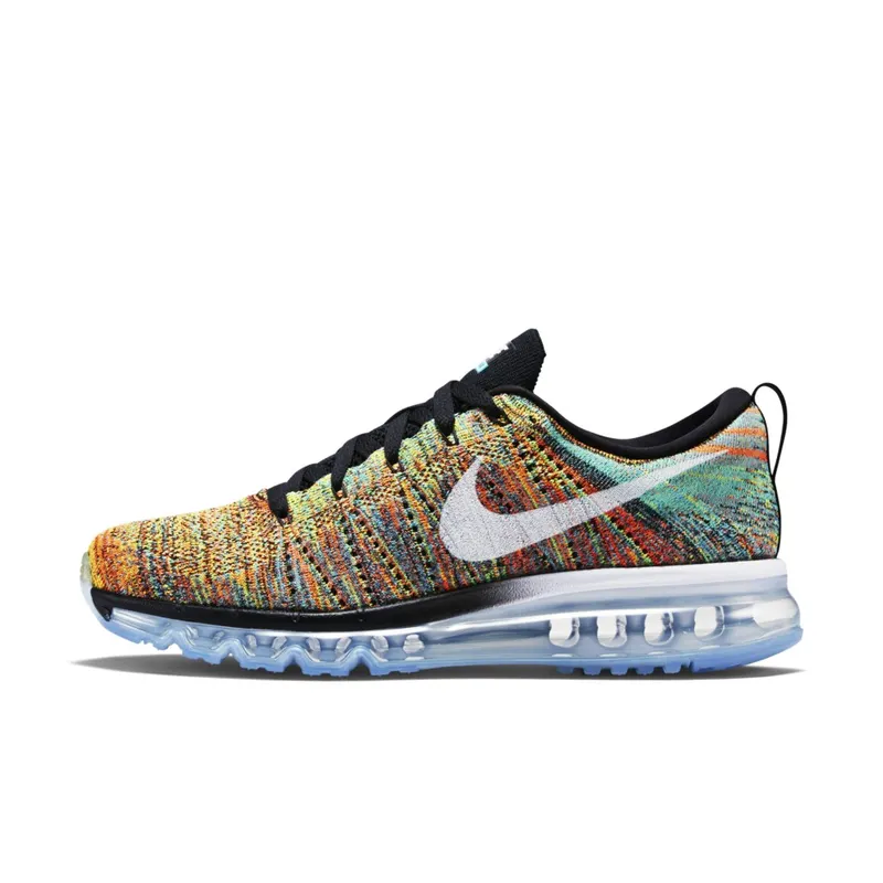 Nike Air Max 2015 Flyknit Multicolor Black/Chlorine Blue-Total Orange-White (620469-004)