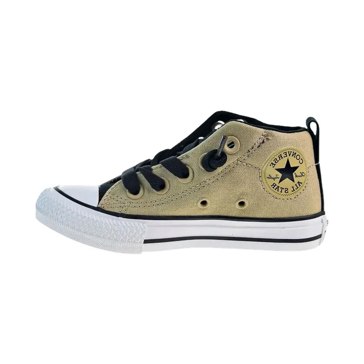 Converse Chuck Taylor All Star Street Mid PS “Vintage Khaki / Black / White” (659968F)