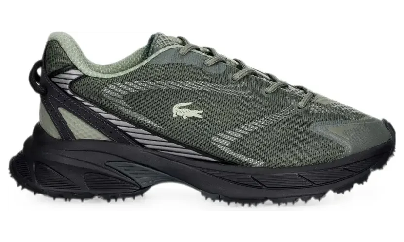 Lacoste L003 Neo Shot mesh met logo-patch “Green” (51SMA0047)