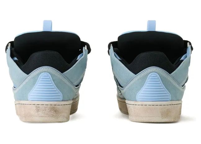 Lanvin Cut-out Lace-up “Blue” (FU-SKDK12 CANV-P26 20S3) (3)
