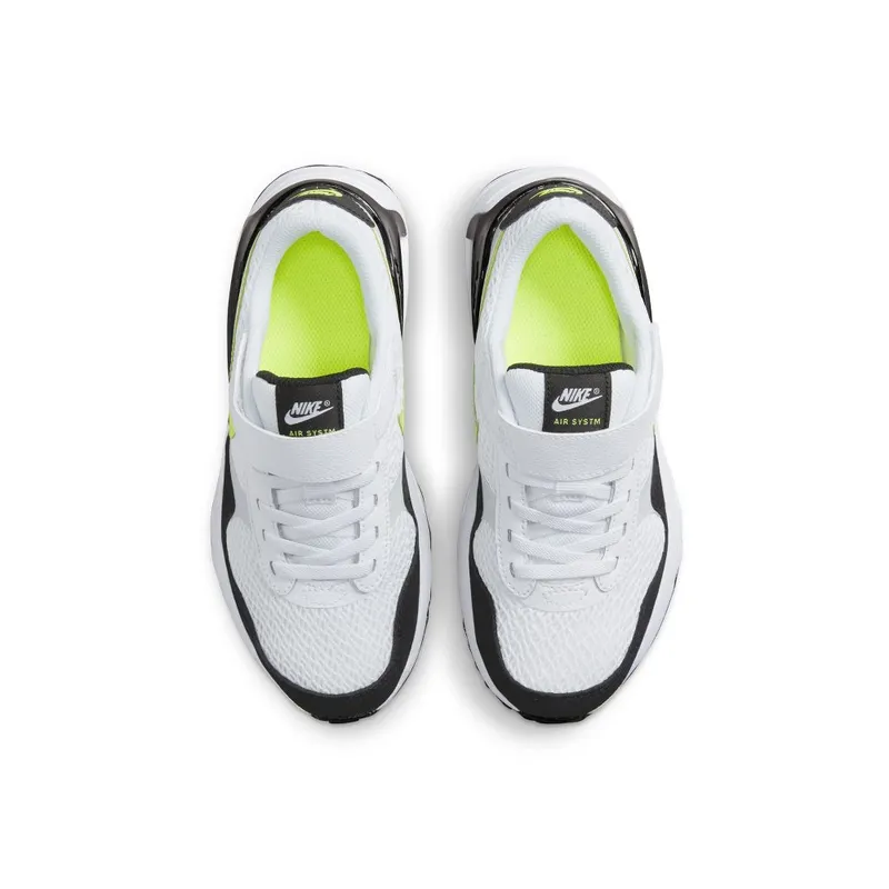 Nike Air Max SYSTM Younger Kids’ White (DQ0285-100)