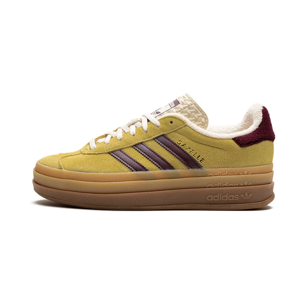 adidas Gazelle Schuh Almost Yellow / Maroon / Wonder White (IF5937)