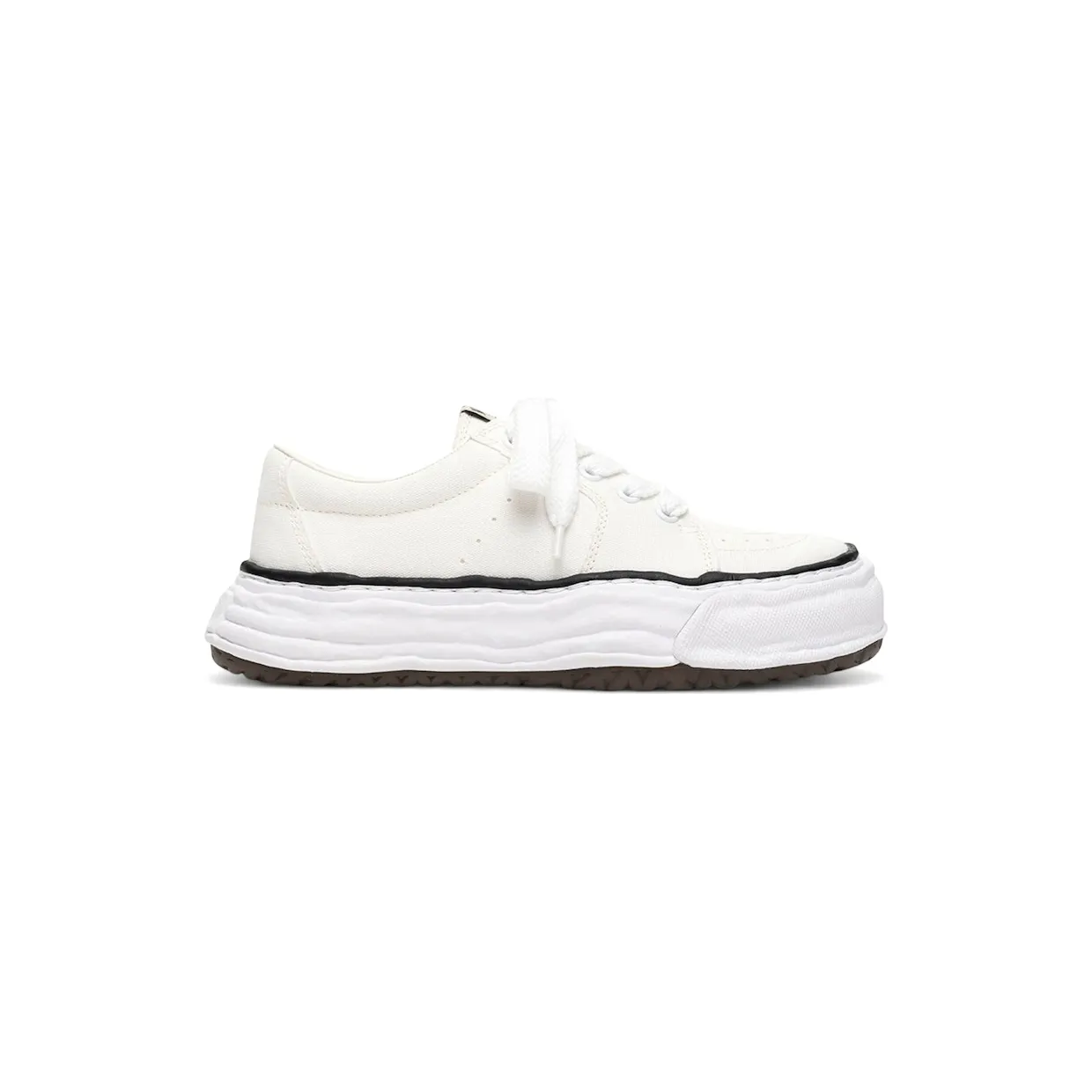 Maison Mihara Yasuhiro Eric OG Sole Canvas Low White (A16FW703-WHT)