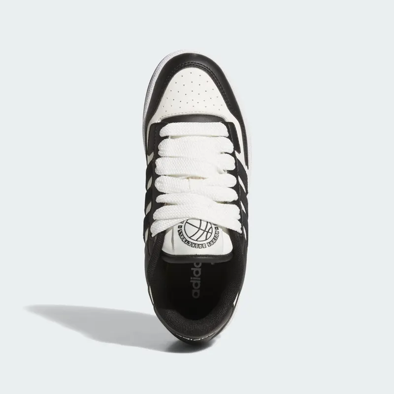 Adidas Rapid Court Low Core Black / Cloud White / Cloud White (JR0166)