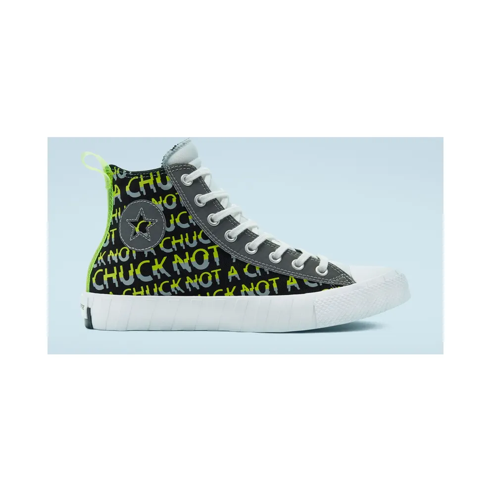 Converse Not A Chuck Hi Hi-Vis Black Lemon Venom