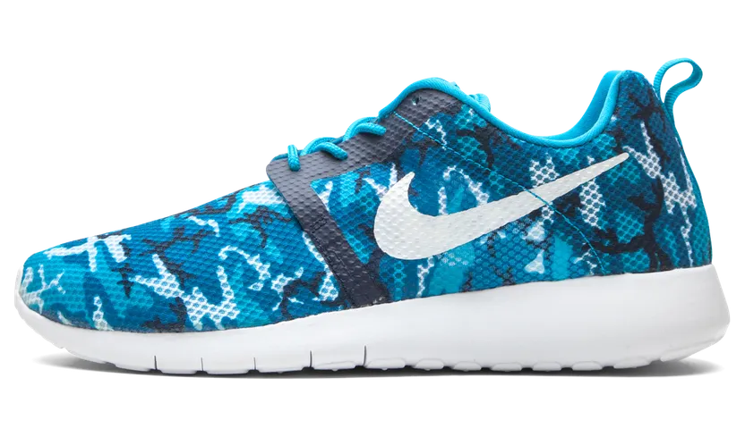 Nike Roshe Run Flight Weight GS “BLUE LAGOON/MIDNIGHT NAVY/DARK” (705485-400)