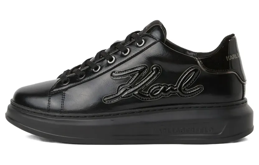 Karl Lagerfeld Sneakers mit Logo-Prägung – Schwarz (KL62511S999)