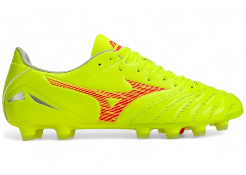Mizuno Morelia Neo IV Pro MD Safety Yellow Fiery Coral Galaxy Silver (P1GA243445)