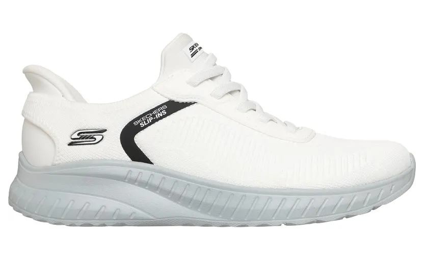 Skechers Slip-ins: BOBS Sport Squad Chaos Sneaker Wit/Grijs