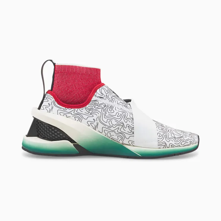 Puma Ferrari IONF POOL schoenen Wit/Groen (307112-01)