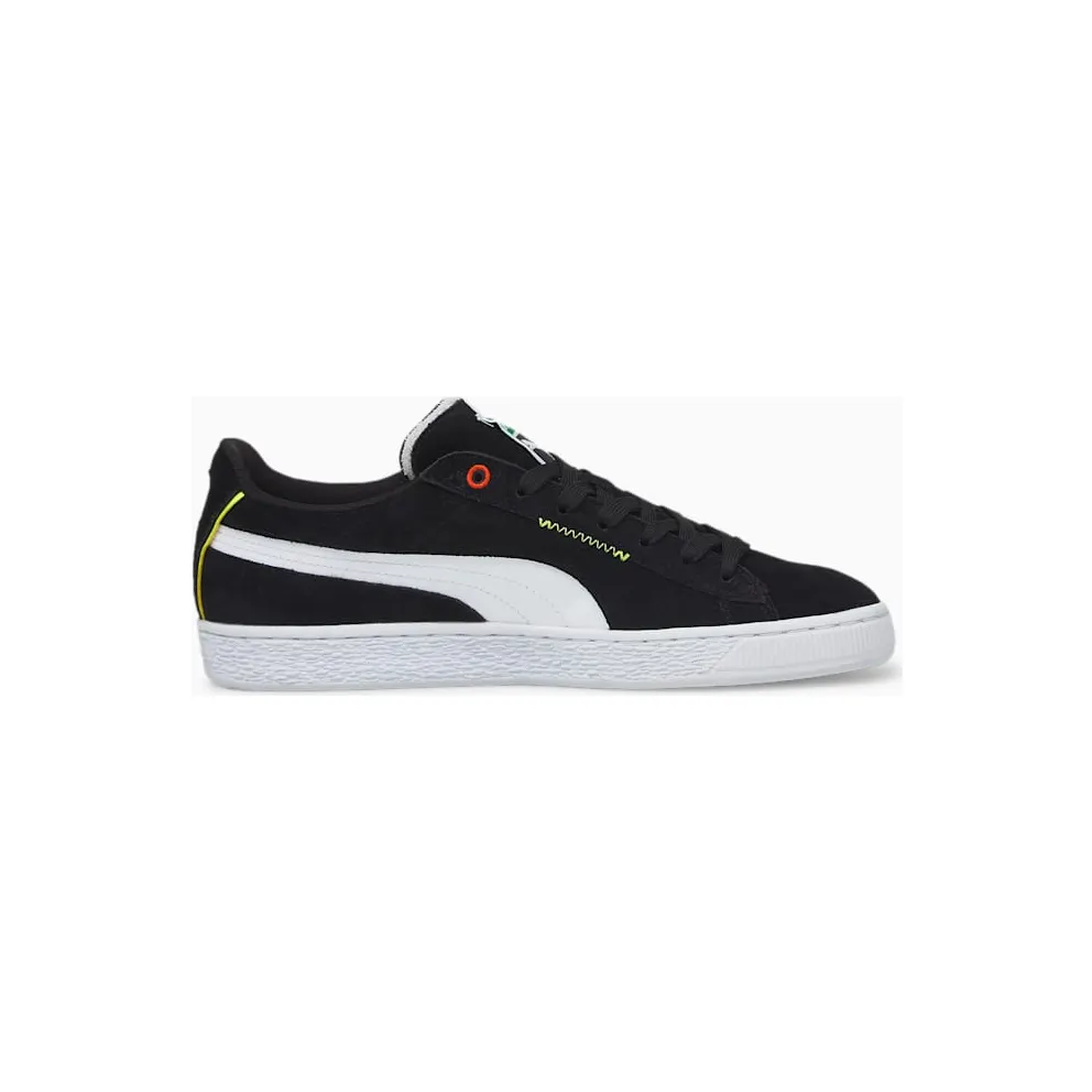 Puma Suede Displaced Basketballschuhe Schwarz (382875-05)