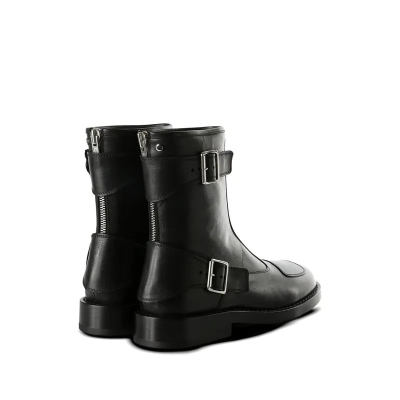 Ann Demeulemeester Buckle-strap Leather “Black” (B0013362 LT177 099)