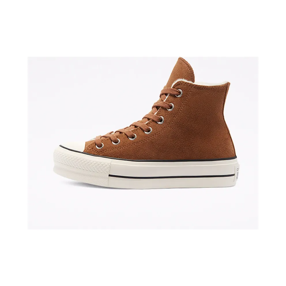 Converse Cozy Club Platform Chuck Taylor All Star High Top Clove Brown/egret/black (570034C)