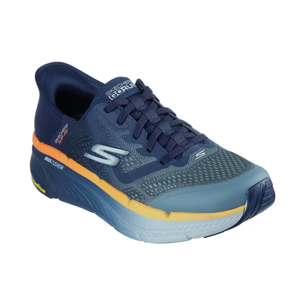 Skechers Slip-ins: Max Cushioning Premier 2.0 Sneaker Marine/Orange