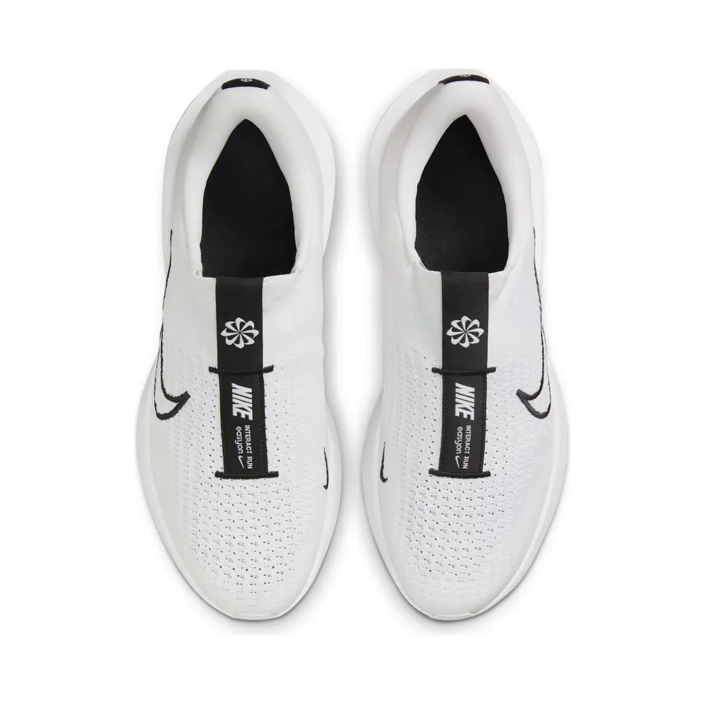 Nike Interact Run EasyOn White Black (FV5590-100)