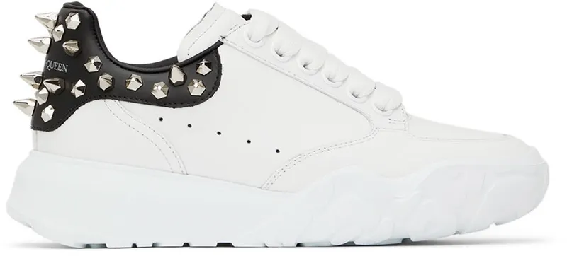 Alexander McQueen White Leather Court (708081WICD5)