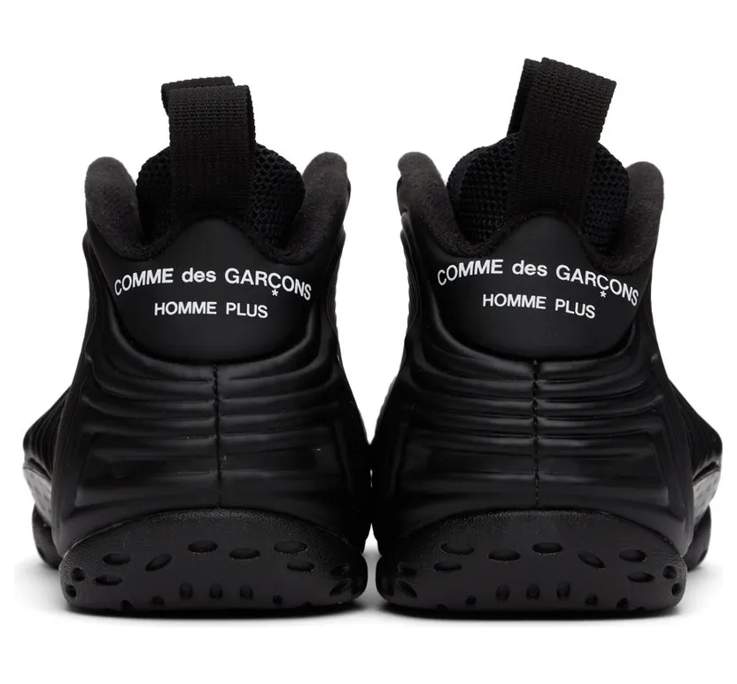 Comme des Garçons Homme Plus Black Nike Edition Air Foamposite One Sneakers (PH-K101-1) (4)