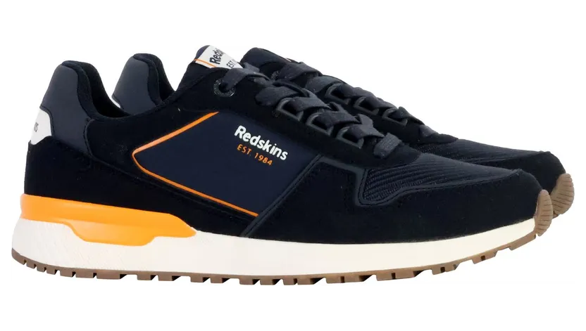 Redskins sneaker Blauw (BRAMSMARINEORANGE)