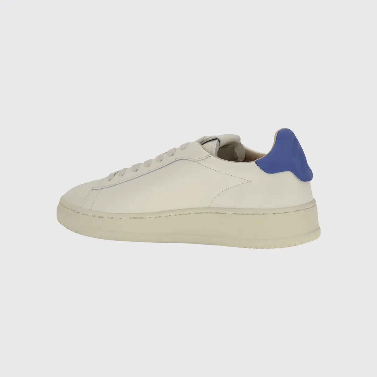 Autry Dallas Low Bicolor Smooth Calfskin Sneakers with Logo Blue 1 (ADLMMR26) (2)