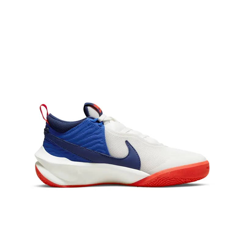 Nike Team Hustle D 10 Older Kids’ Basketball White (CW6735-103)