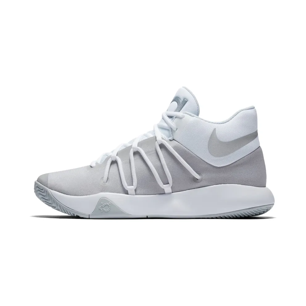 Nike KD Trey 5 V “White / Pure Platinum / Chrome” (897638-100)