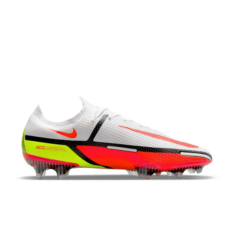 Nike Phantom GT2 Elite FG White Volt Black Bright Crimson (CZ9890-167)