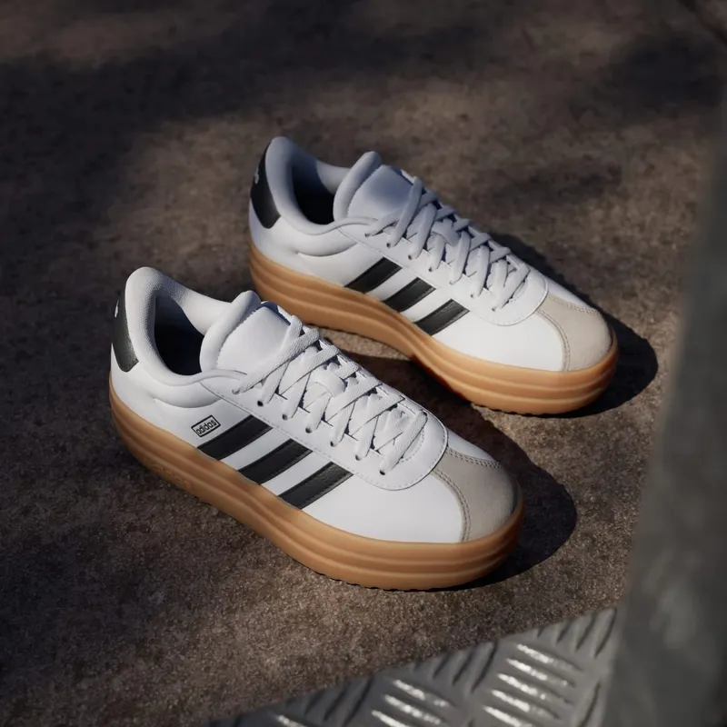 Adidas VL Court Bold Lifestyle Kids Cloud White / Core Black / Wonder Beige (JP5074)