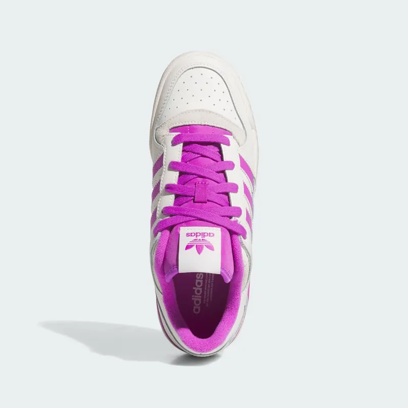 Adidas Forum Low CL “White / Purple” (JR0474)