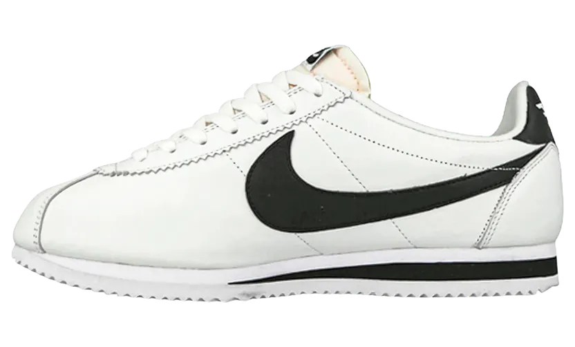 Nike Classic Cortez Premium QS “White Black” (724262-100)